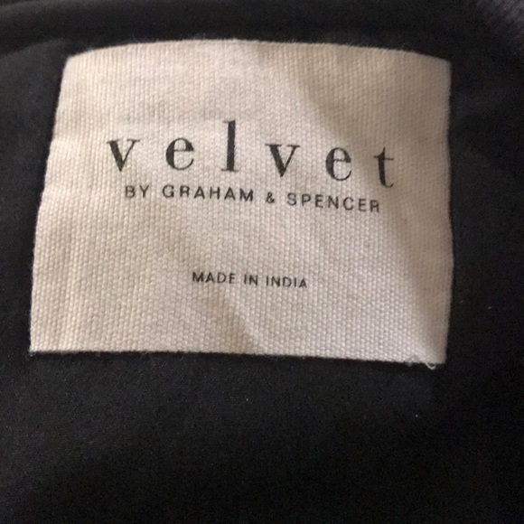 Velvet by Grahm and Spencer Grommet Bomber Jacket - Picture 6 of 7